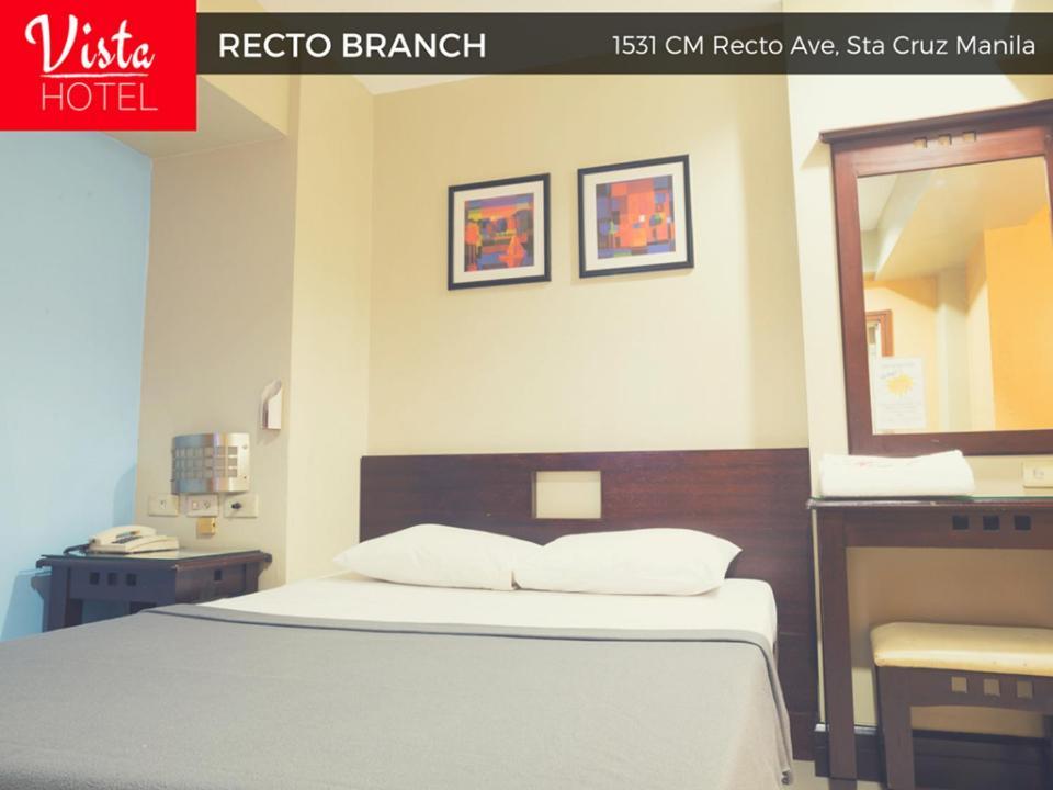 Vista Hotel Recto Манила Экстерьер фото